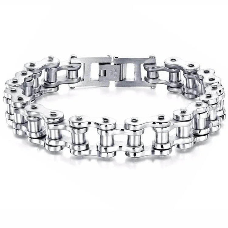 RiderChain™- Pulsera Plateada