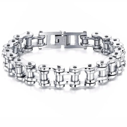 RiderChain™- Pulsera Plateada